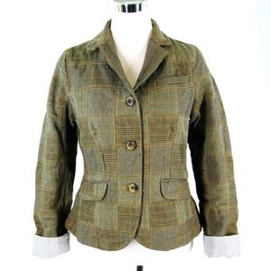 Gap women's sz 6 heavy lined grunge jacket blazer